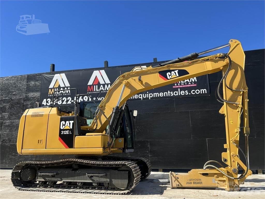 CAT 312E Pásová rýpadla