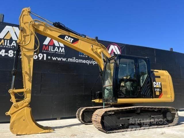 CAT 312E Pásová rýpadla