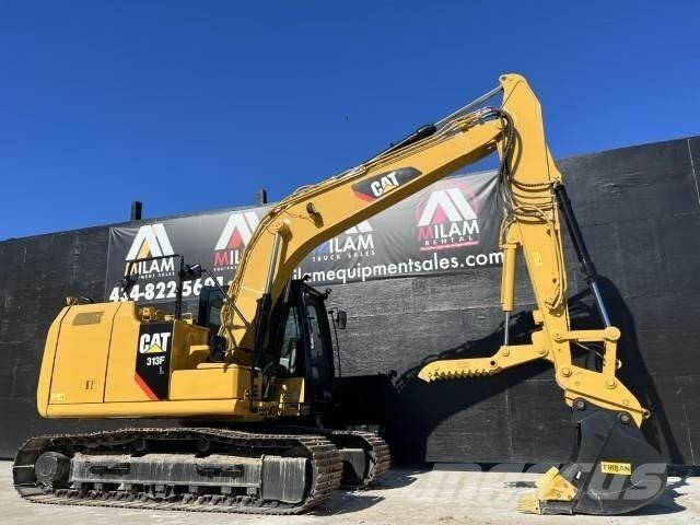 CAT 313FL Pásová rýpadla