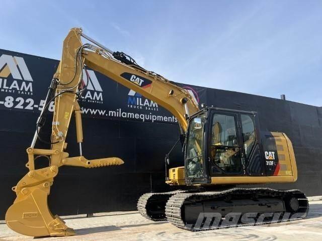 CAT 313FL Pásová rýpadla
