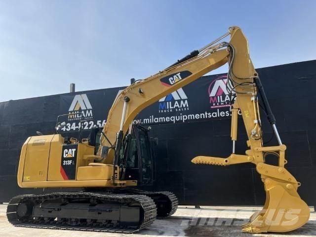CAT 313FL Pásová rýpadla