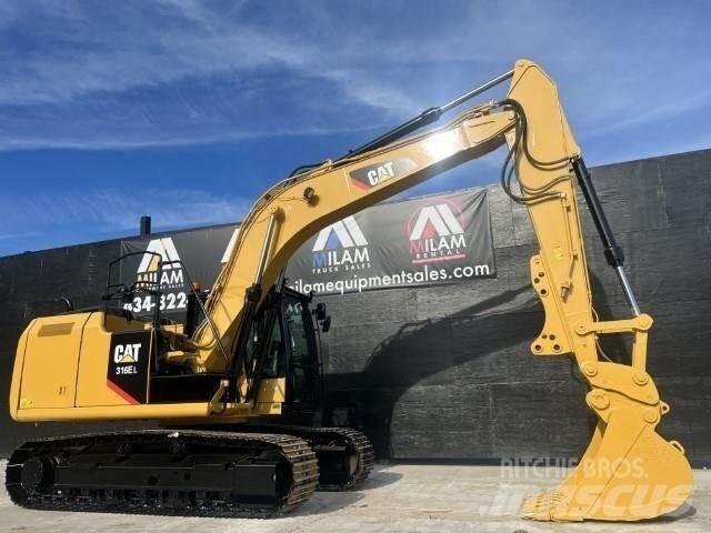 CAT 316EL Pásová rýpadla