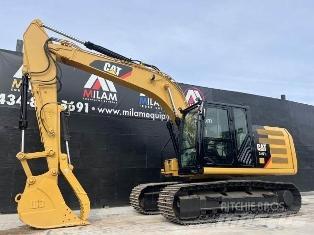CAT 316FL Pásová rýpadla