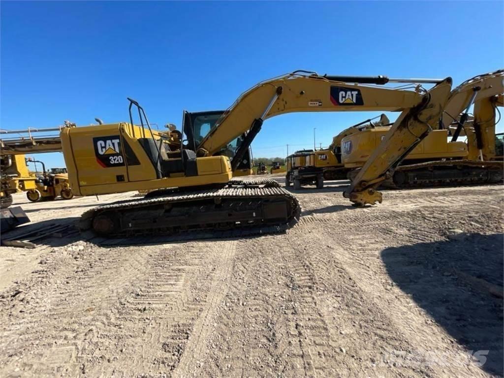 CAT 320 Pásová rýpadla