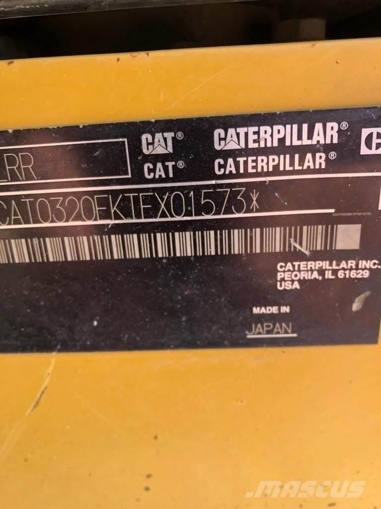 CAT 320ELRR Pásová rýpadla