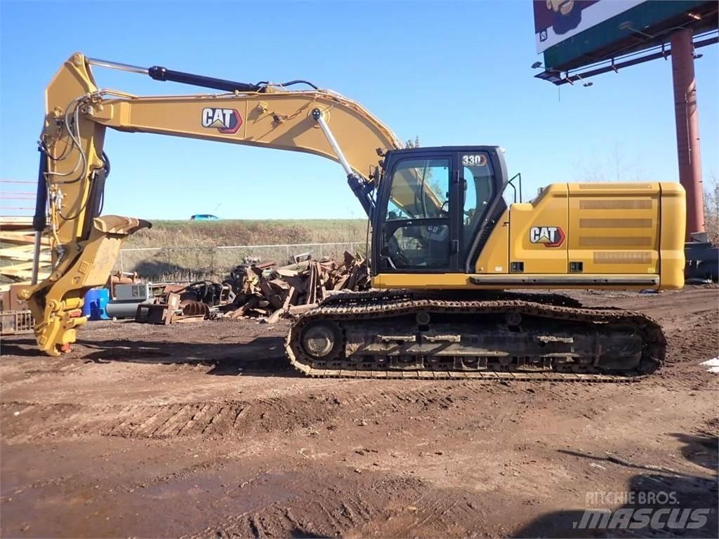 CAT 330 Pásová rýpadla