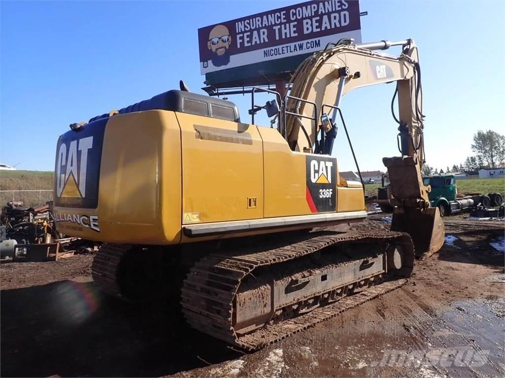 CAT 336F Pásová rýpadla