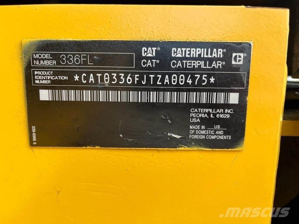 CAT 336FL Pásová rýpadla