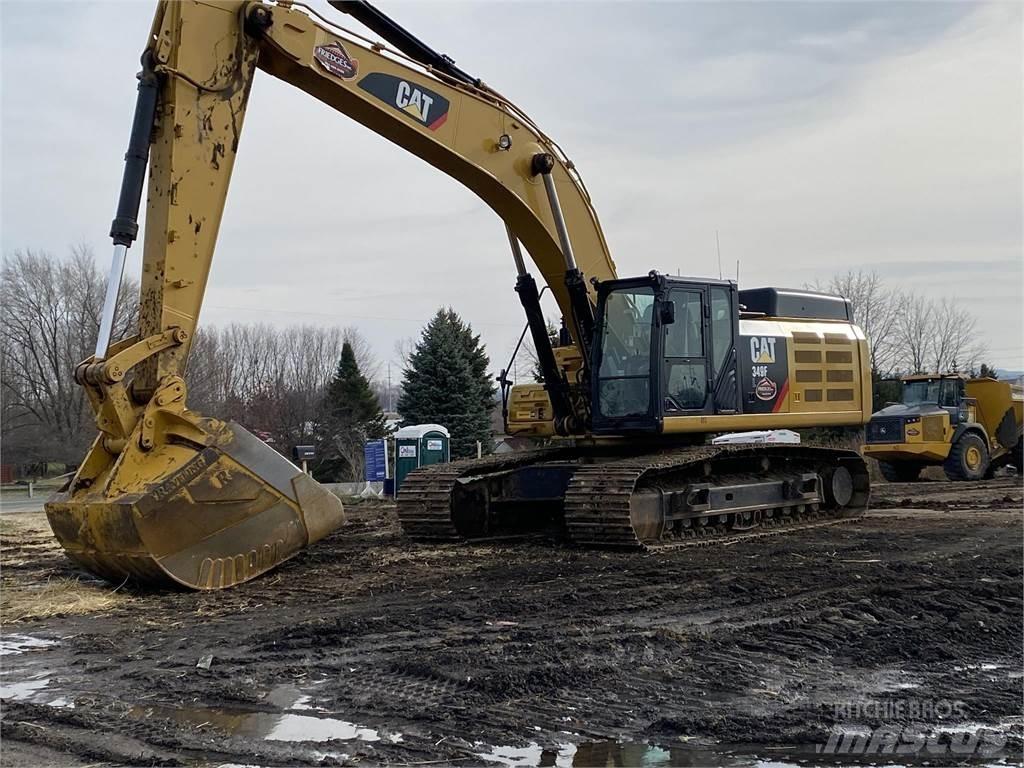 CAT 349FL Pásová rýpadla