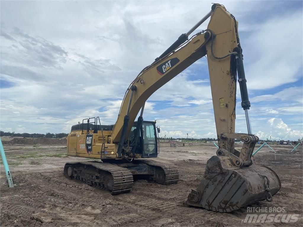 CAT 349FL Pásová rýpadla