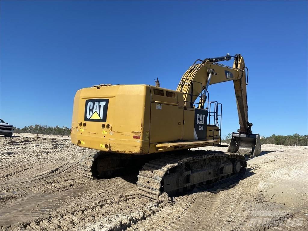 CAT 374FL Pásová rýpadla