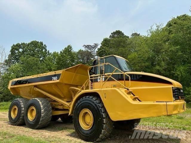 CAT 740 Kloubové dempry