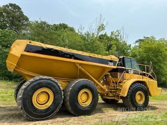 CAT 740 Kloubové dempry