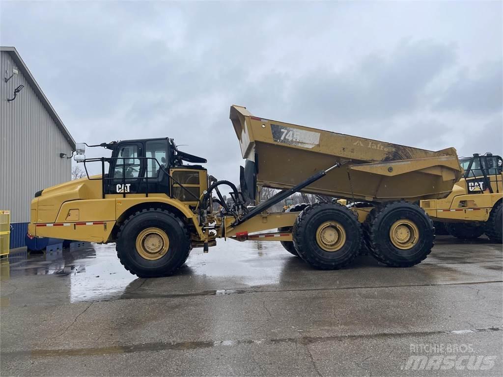 CAT 745 Kloubové dempry