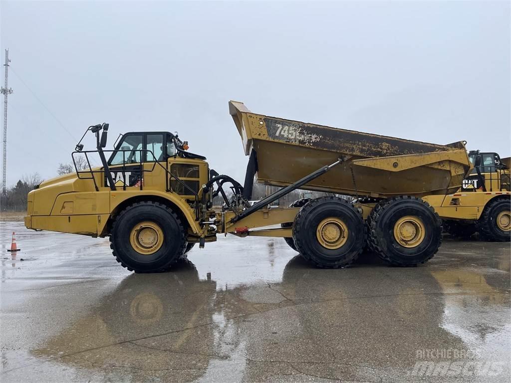 CAT 745C Kloubové dempry