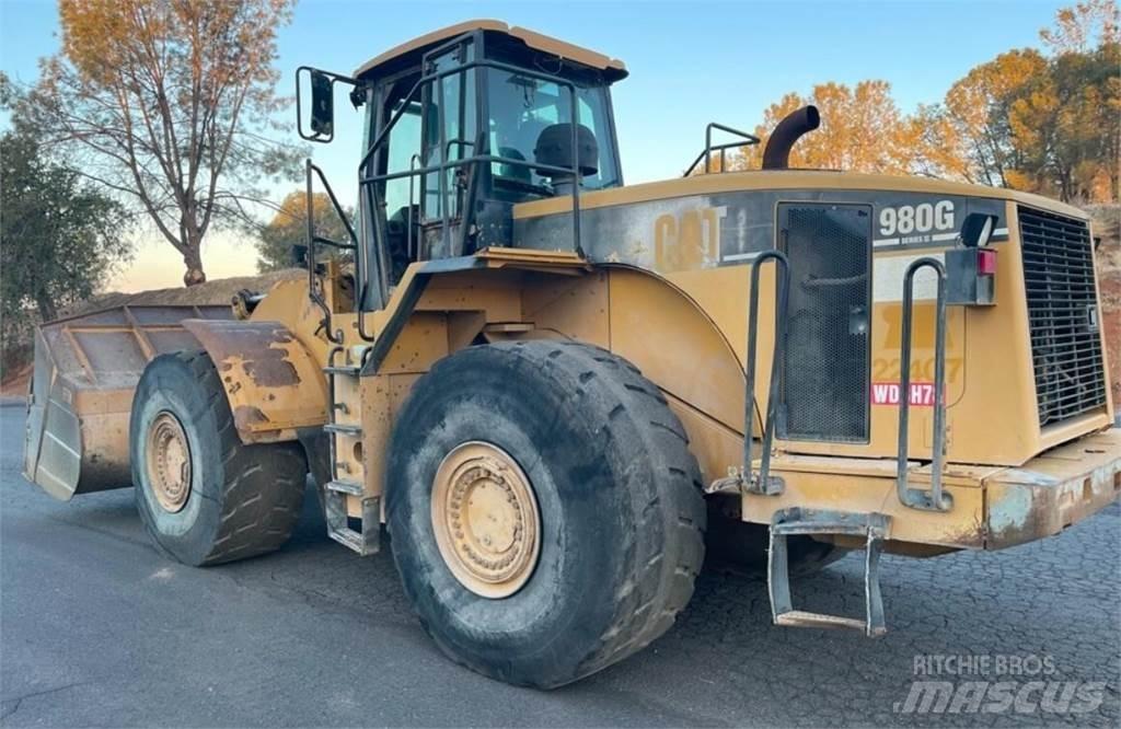 CAT 980G Kolové nakladače
