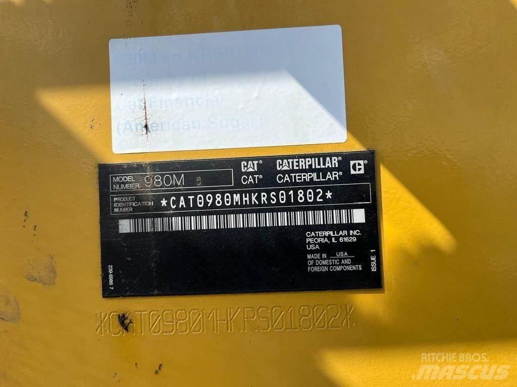 CAT 980M Kolové nakladače