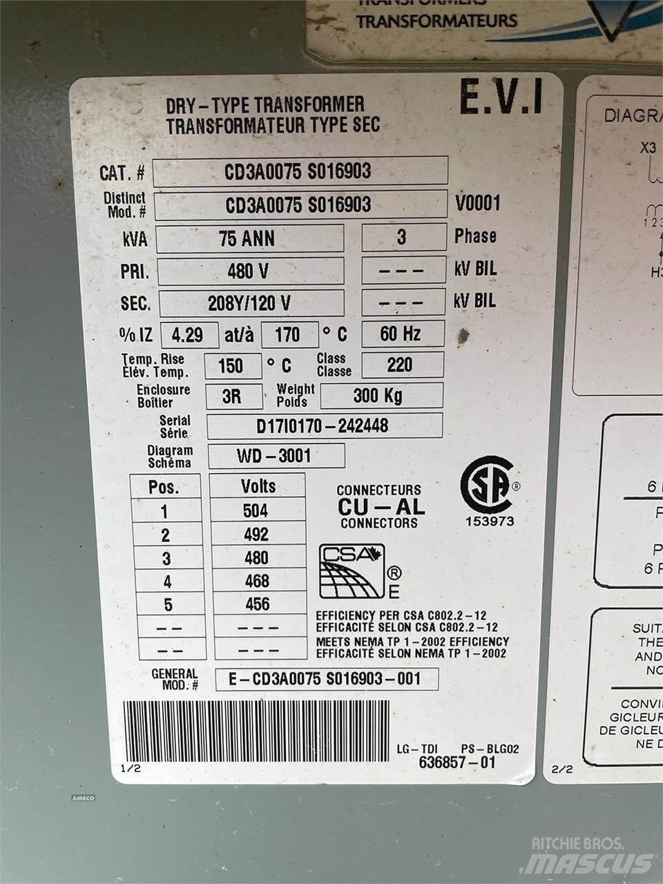 Delta 75 KVA Ostatní generátory