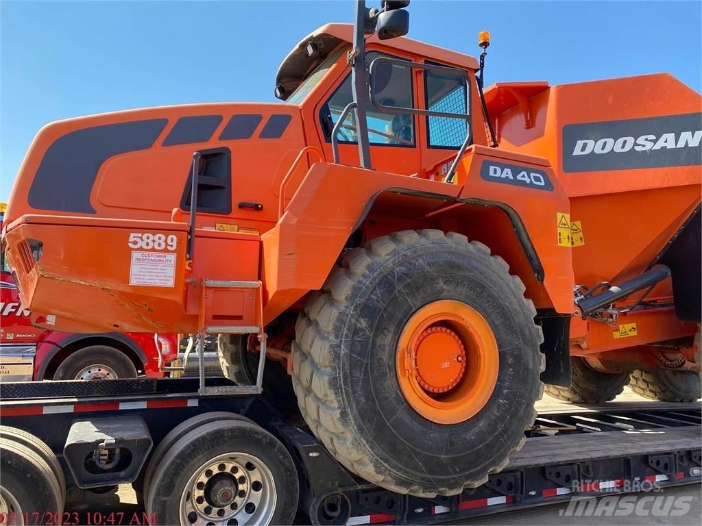 Doosan DA40-5 Kloubové dempry