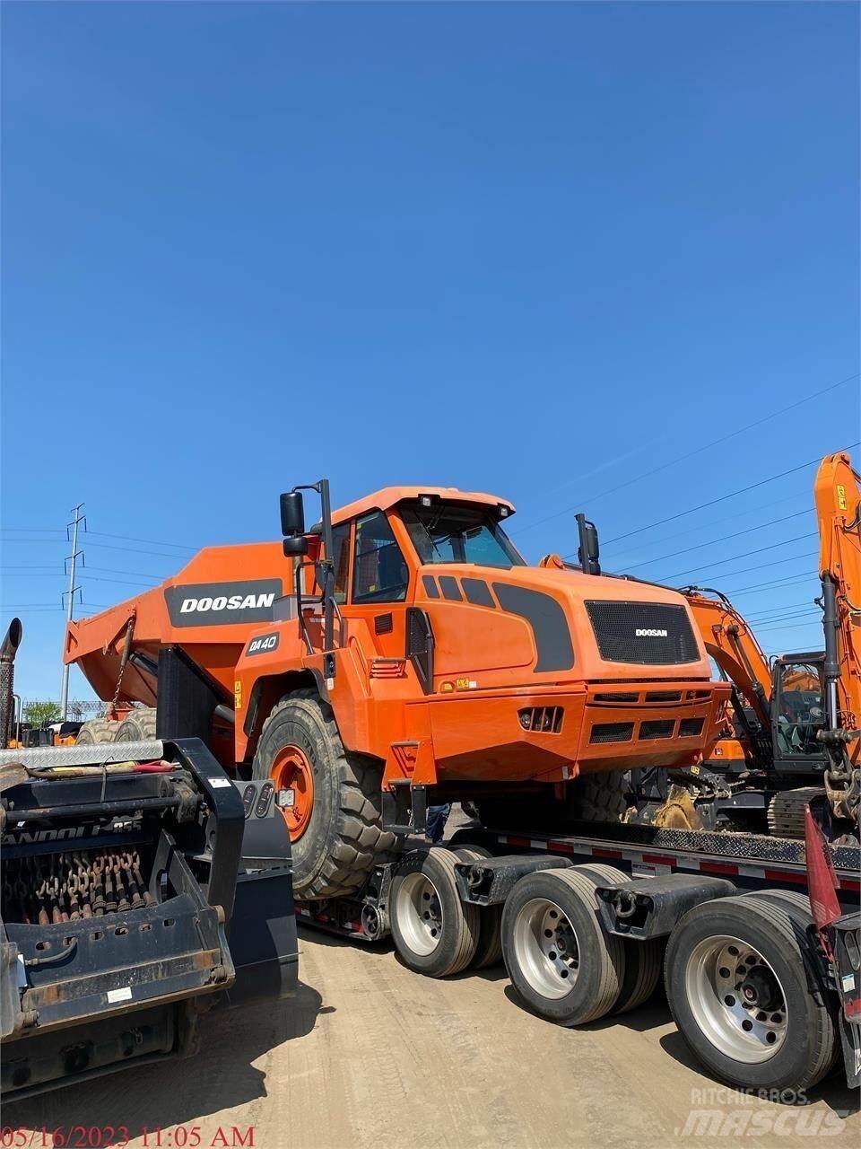 Doosan DA40-5 Kloubové dempry