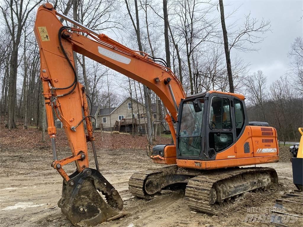 Doosan DX140 LC-3 Pásová rýpadla