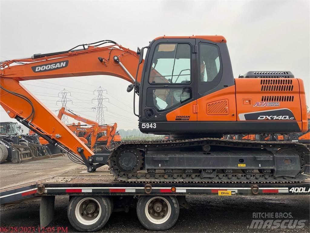 Doosan DX140 LC-5 Pásová rýpadla