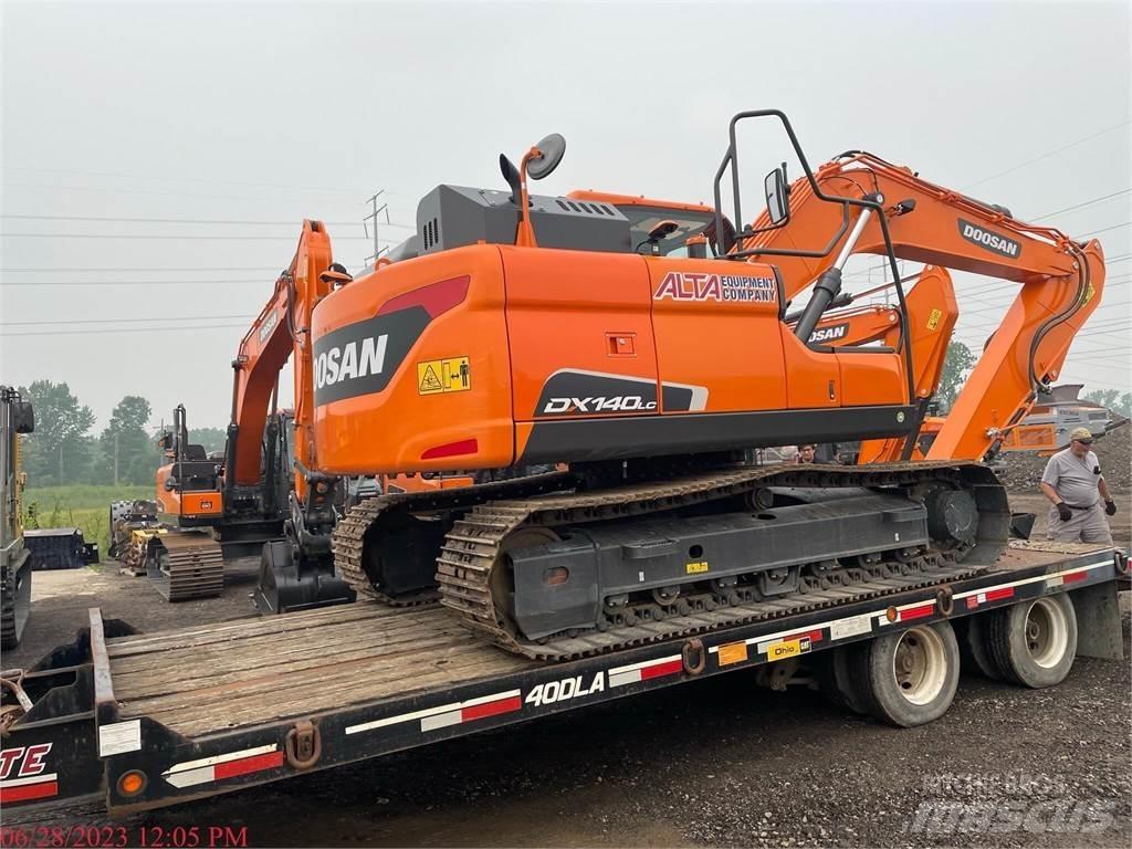 Doosan DX140 LC-5 Pásová rýpadla