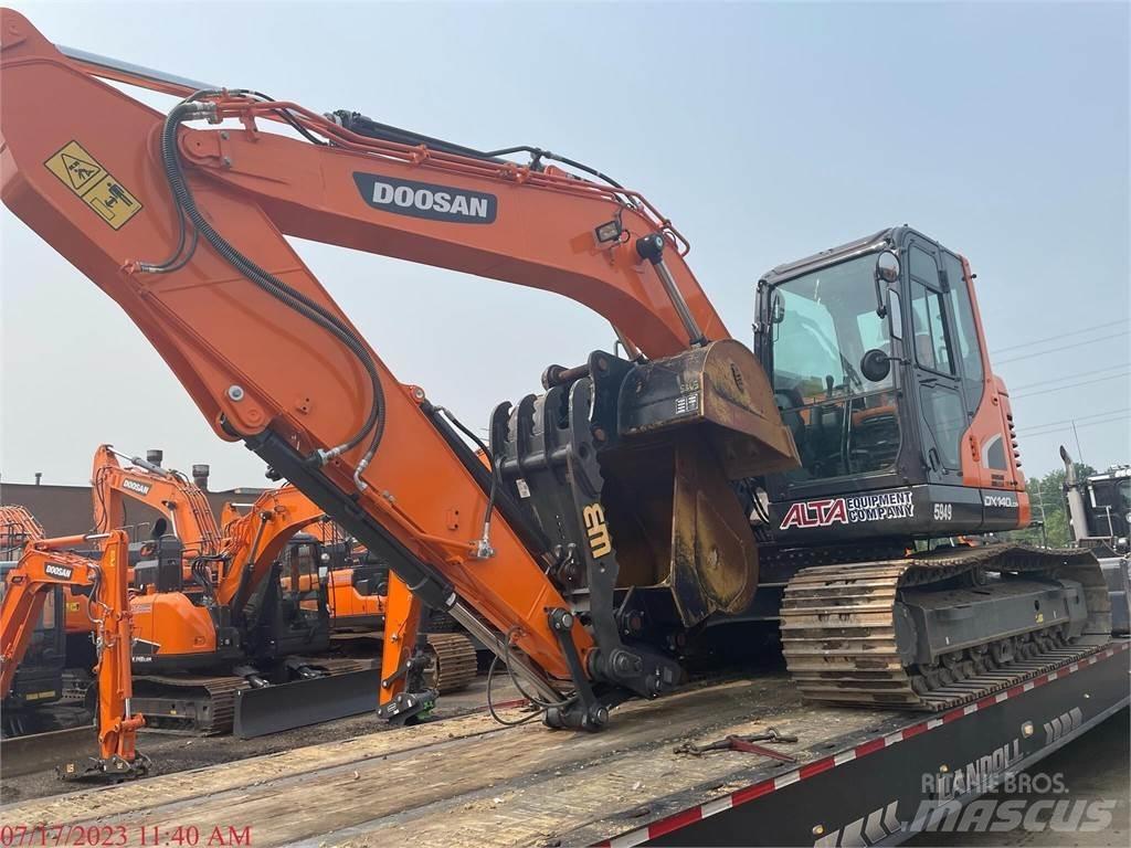 Doosan DX140 LC-5 Pásová rýpadla