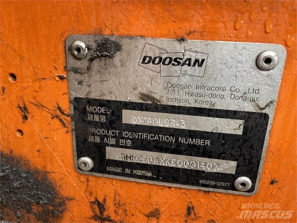 Doosan DX140 LCR-3 Pásová rýpadla