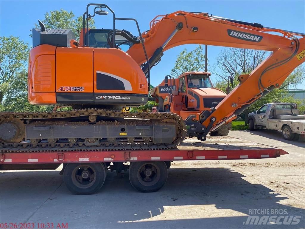 Doosan DX140 LCR-5 Pásová rýpadla