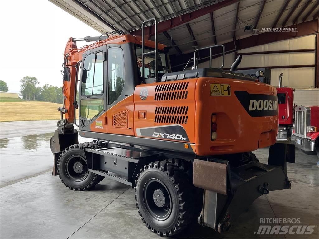 Doosan DX140W-5 Kolová rýpadla