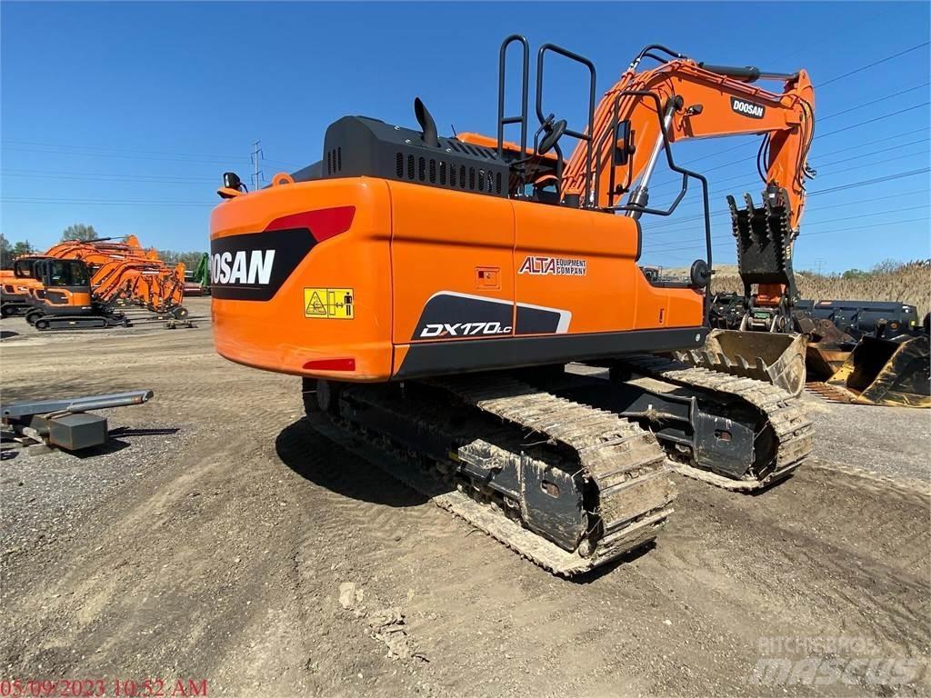 Doosan DX170 LC-5 Pásová rýpadla