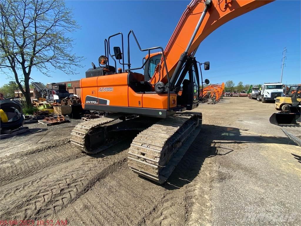 Doosan DX170 LC-5 Pásová rýpadla