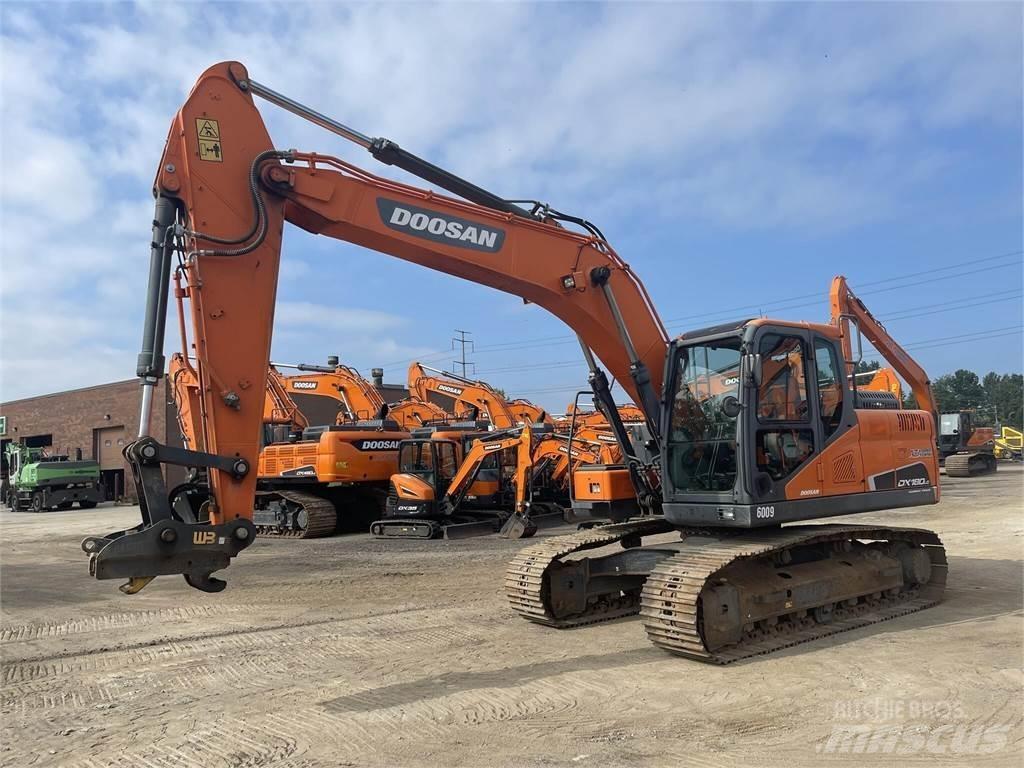 Doosan DX180 LC-5 Pásová rýpadla