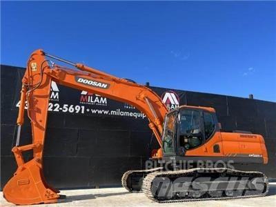 Doosan DX225 LC Pásová rýpadla