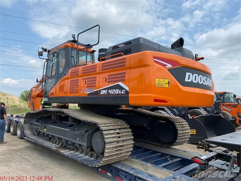Doosan DX420 LC-7 Pásová rýpadla