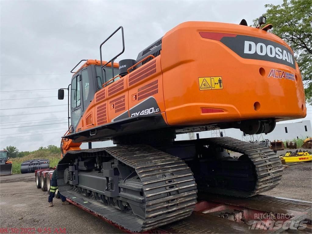 Doosan DX490 LC-5 Pásová rýpadla