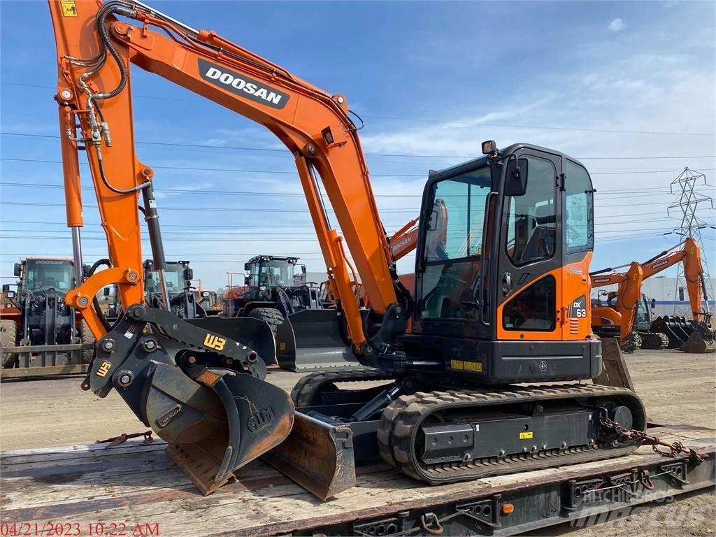 Doosan DX63-3 Pásová rýpadla