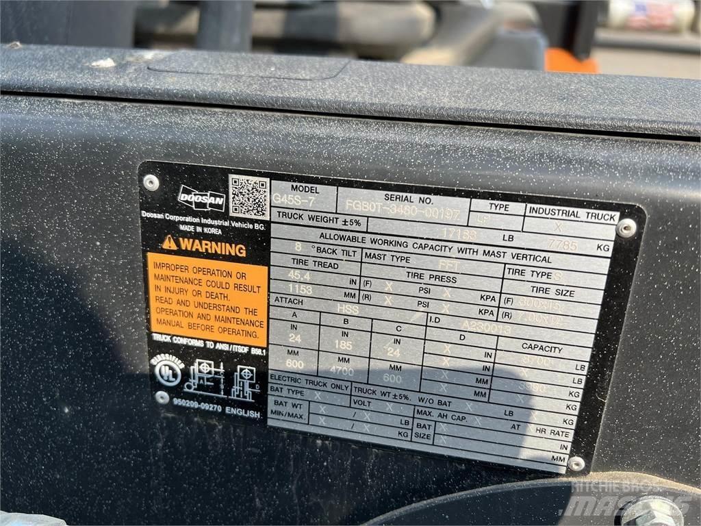 Doosan G45S-7 Další