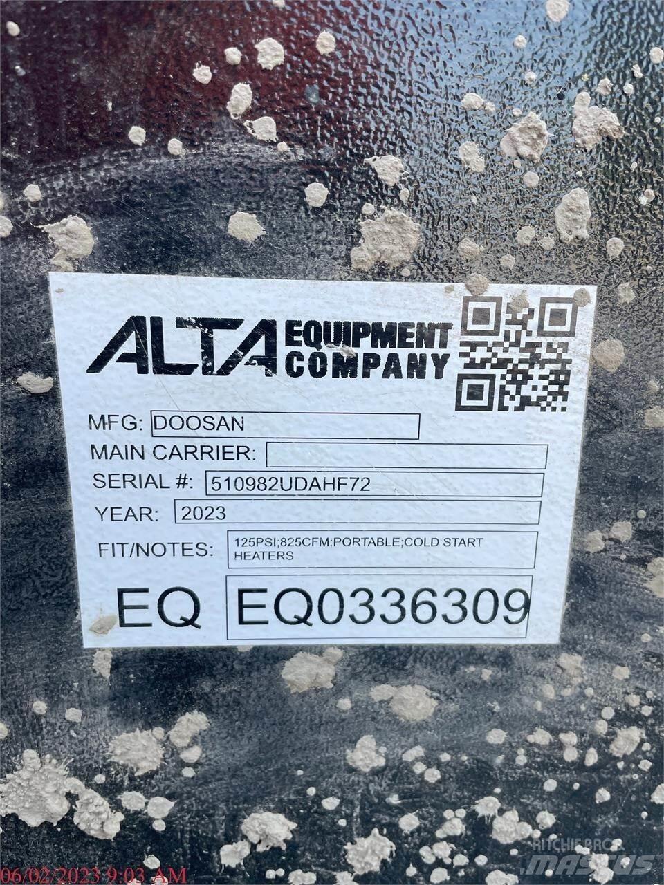 Doosan XP825 Kompresory