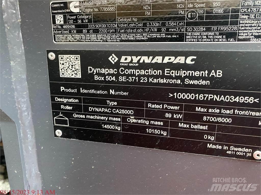 Dynapac CA2500D Tandemové válce