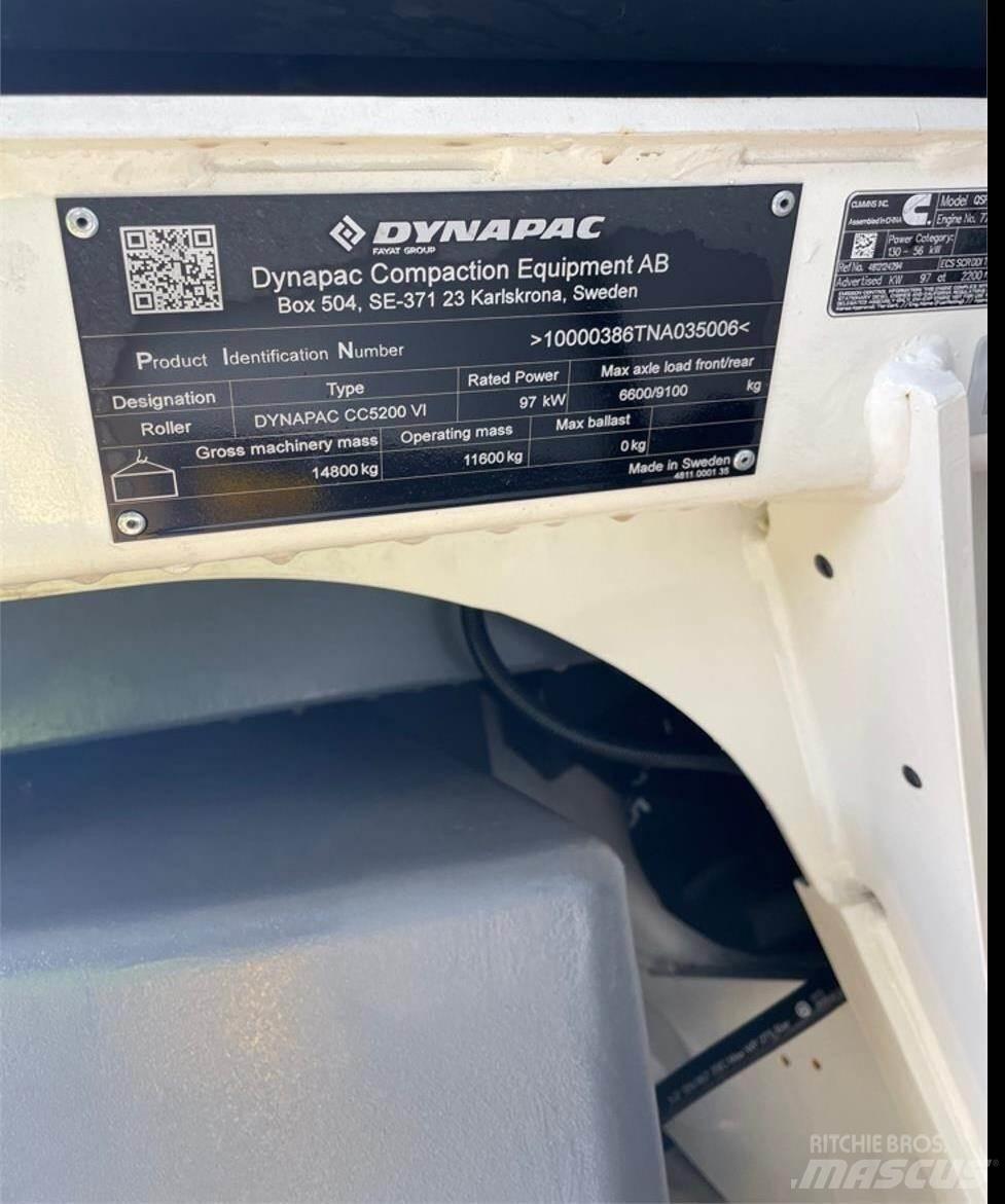 Dynapac CC5200 VI Tandemové válce