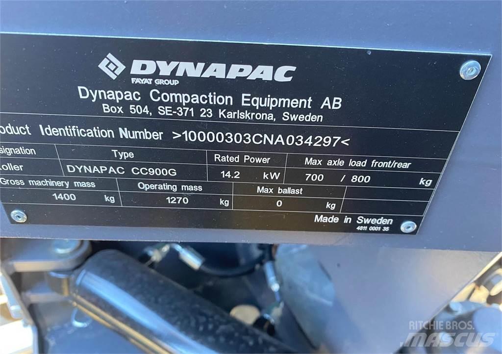 Dynapac CC900G Tandemové válce