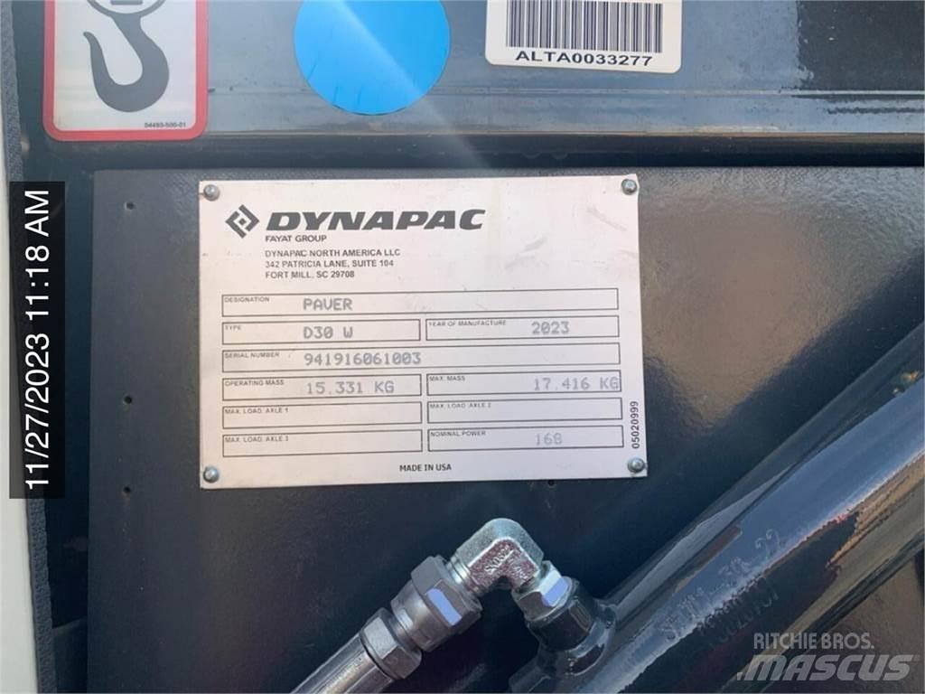 Dynapac D30W Finišery