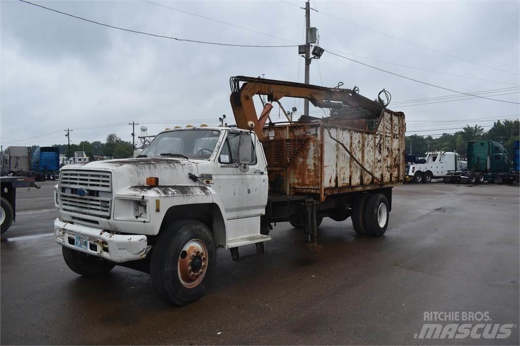 Ford F800 Autojeřáby, hydraulické ruky