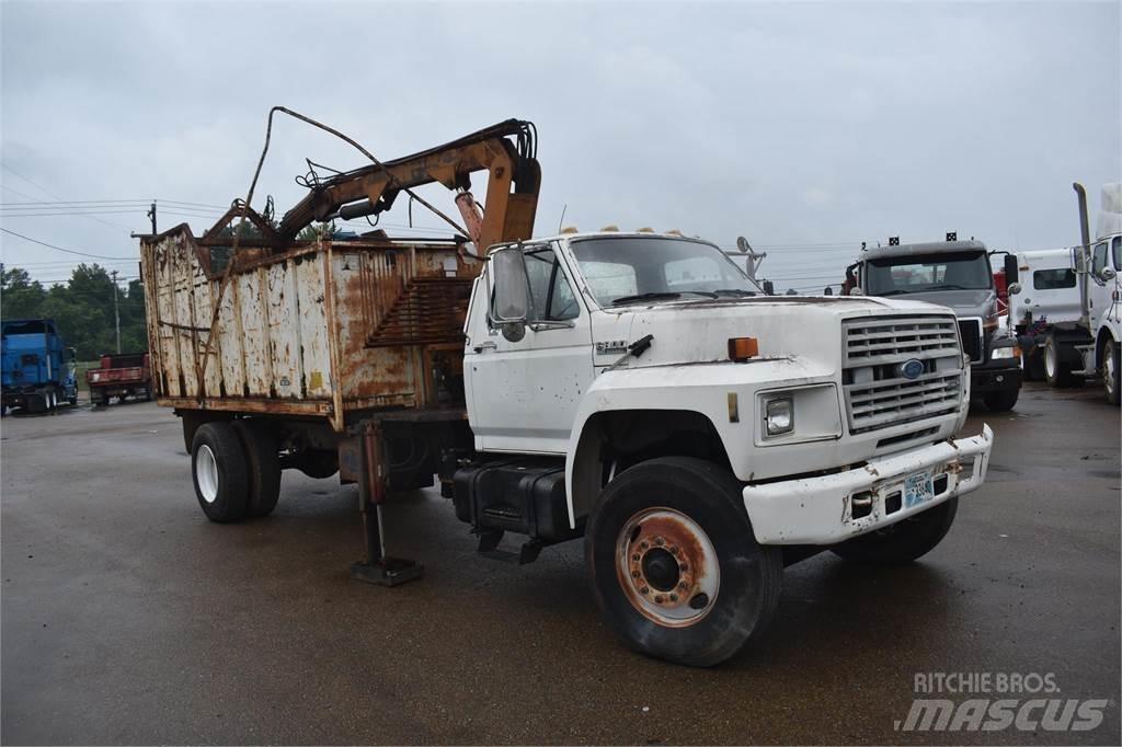 Ford F800 Autojeřáby, hydraulické ruky
