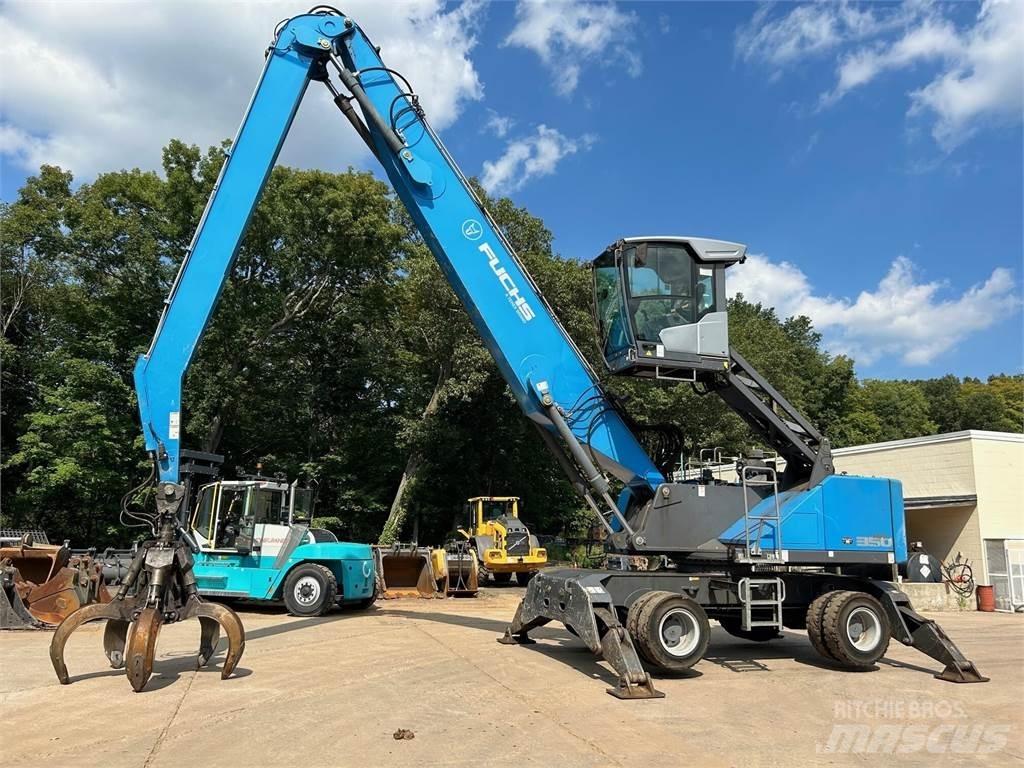 Fuchs MHL350 Stroje pro manipulaci s odpadem