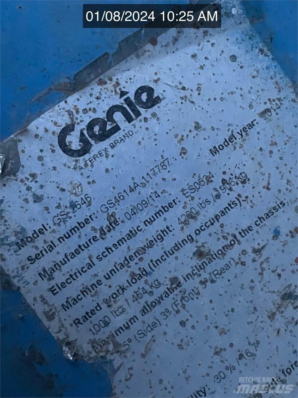 Genie GS2646 Nůžková zvedací plošina