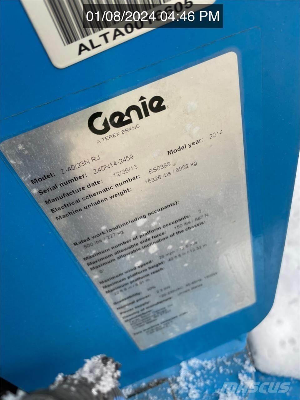 Genie Z40/23N RJ Kloubové plošiny