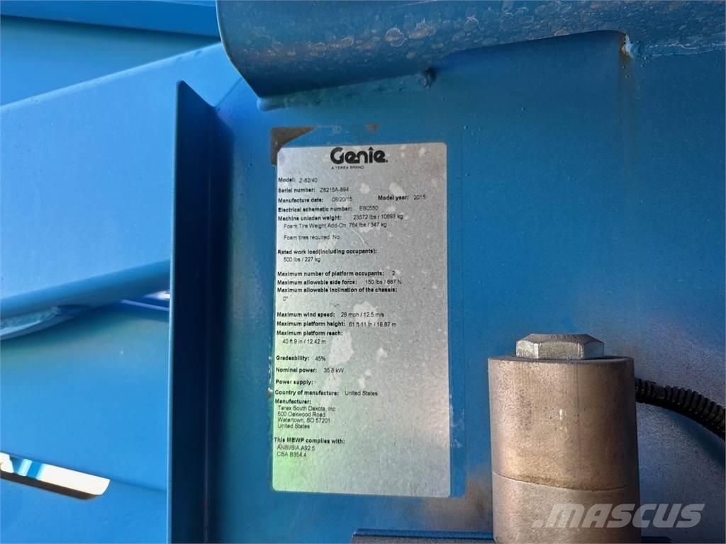 Genie Z62/40 Kloubové plošiny